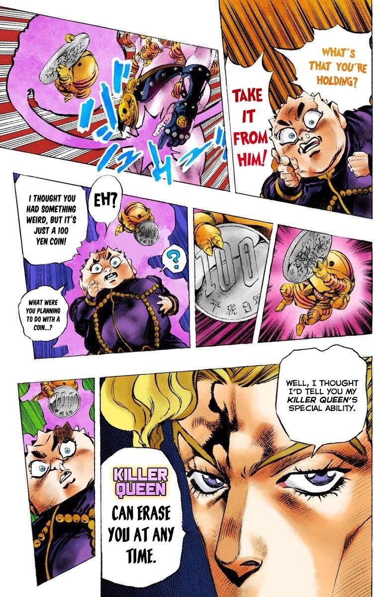 JoJo's Bizarre Adventure Part 4 - Diamond is Unbreakable (Official Colored) Chapter 80 page 17 - Chapter 80: Yoshikage Kira Just Wants a Quiet Life - Part 4