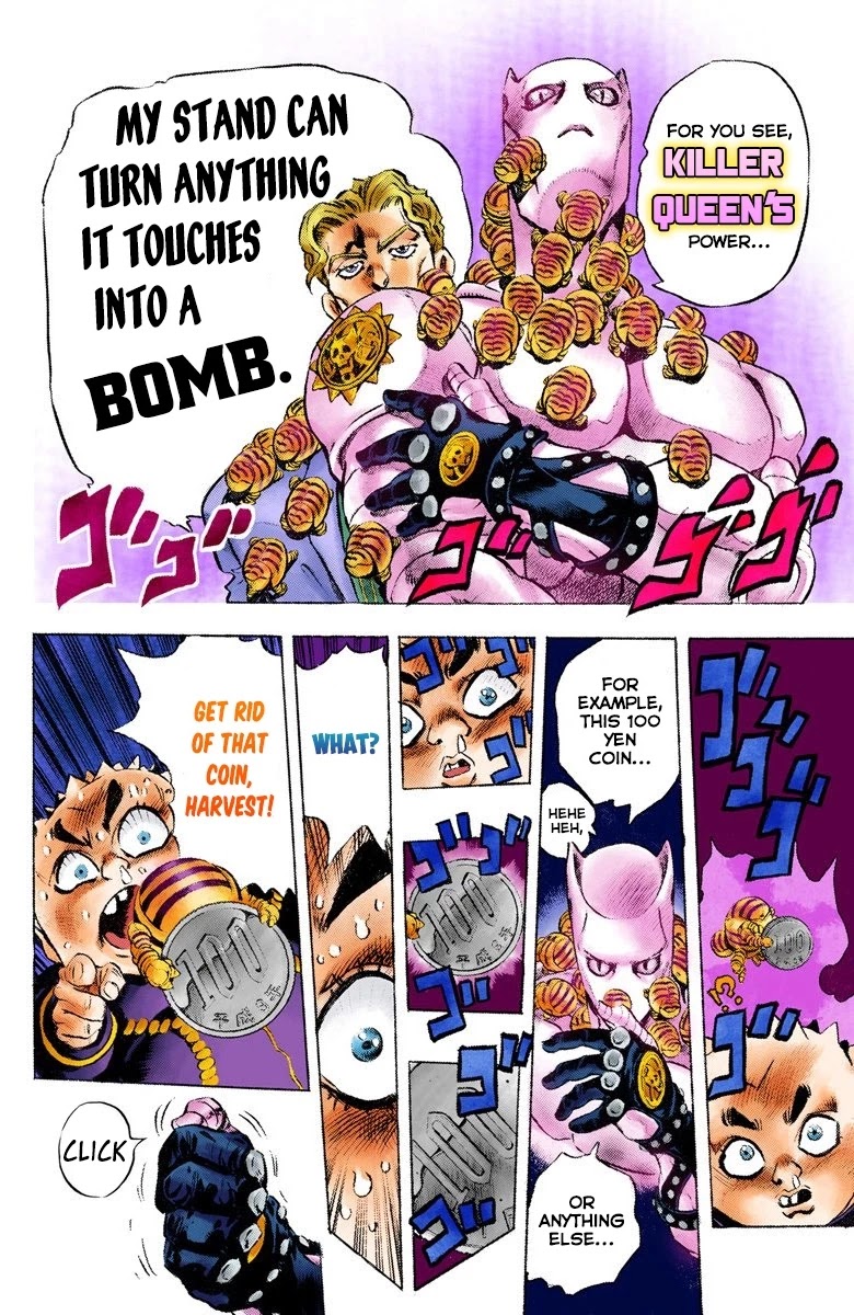 JoJo's Bizarre Adventure Part 4 - Diamond is Unbreakable (Official Colored) Chapter 80 page 18 - Chapter 80: Yoshikage Kira Just Wants a Quiet Life - Part 4