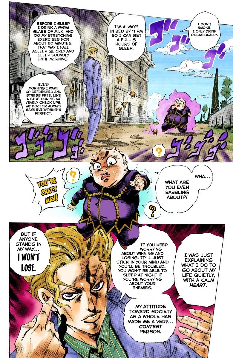 JoJo's Bizarre Adventure Part 4 - Diamond is Unbreakable (Official Colored) Chapter 80 page 8 - Chapter 80: Yoshikage Kira Just Wants a Quiet Life - Part 4