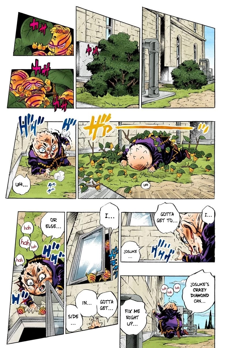 JoJo's Bizarre Adventure Part 4 - Diamond is Unbreakable (Official Colored) Chapter 81 page 10 - Chapter 81: Yoshikage Kira Just Wants a Quiet Life - Part 5