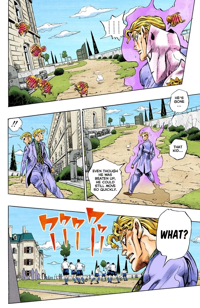 JoJo's Bizarre Adventure Part 4 - Diamond is Unbreakable (Official Colored) Chapter 81 page 9 - Chapter 81: Yoshikage Kira Just Wants a Quiet Life - Part 5