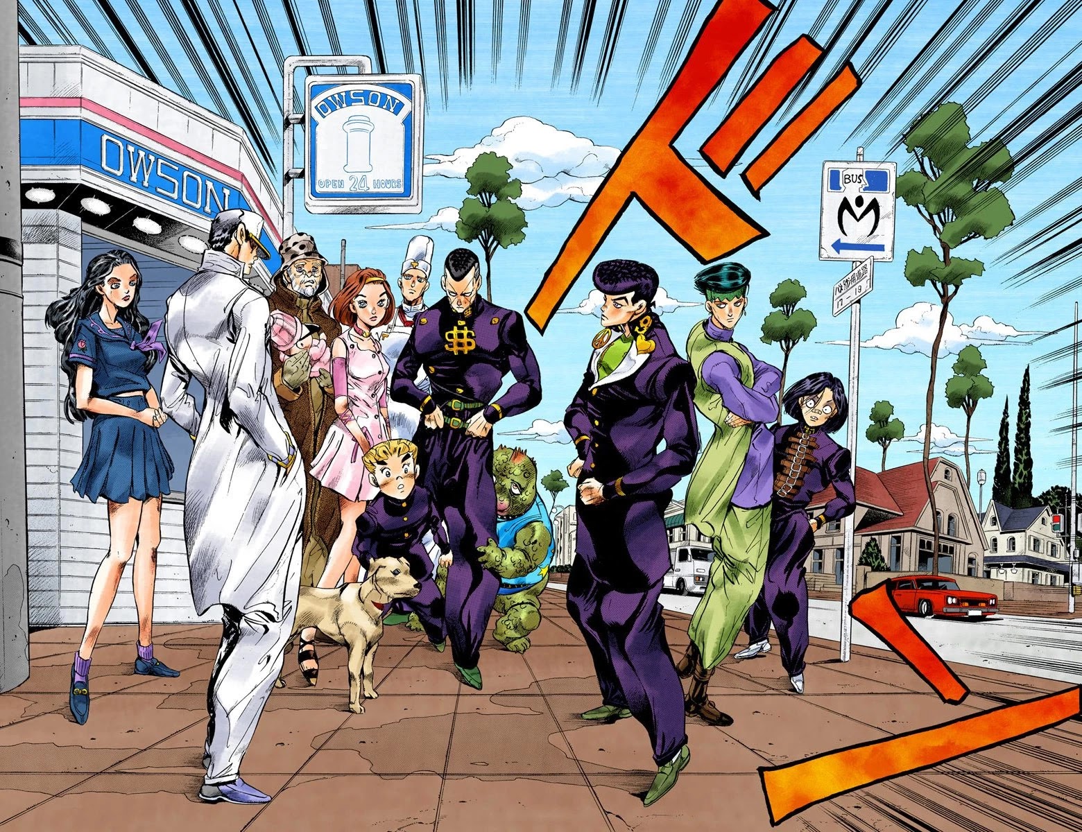 JoJo's Bizarre Adventure Part 4 - Diamond is Unbreakable (Official Colored) Chapter 82 page 10 - Chapter 82: The People of Morioh-Cho