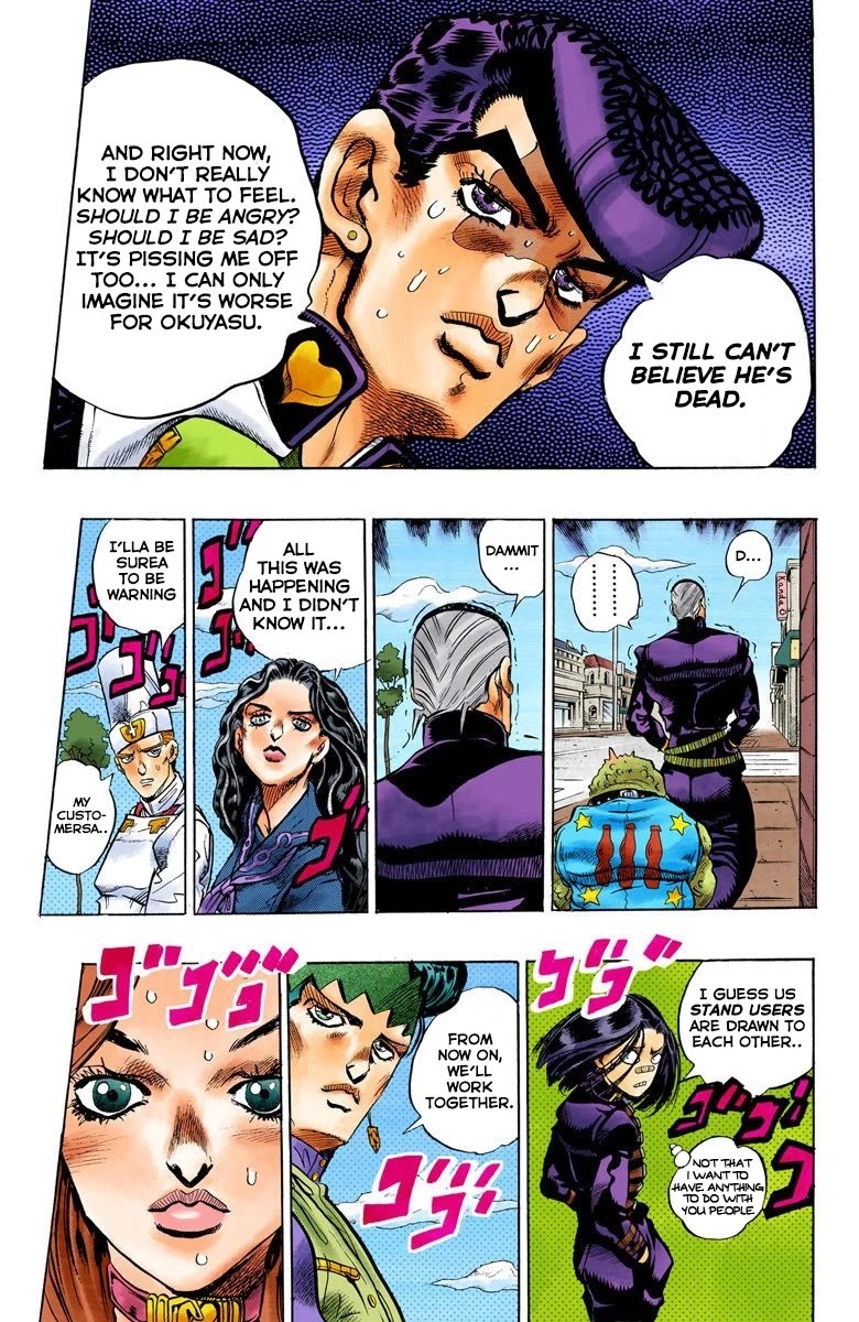 JoJo's Bizarre Adventure Part 4 - Diamond is Unbreakable (Official Colored) Chapter 82 page 14 - Chapter 82: The People of Morioh-Cho