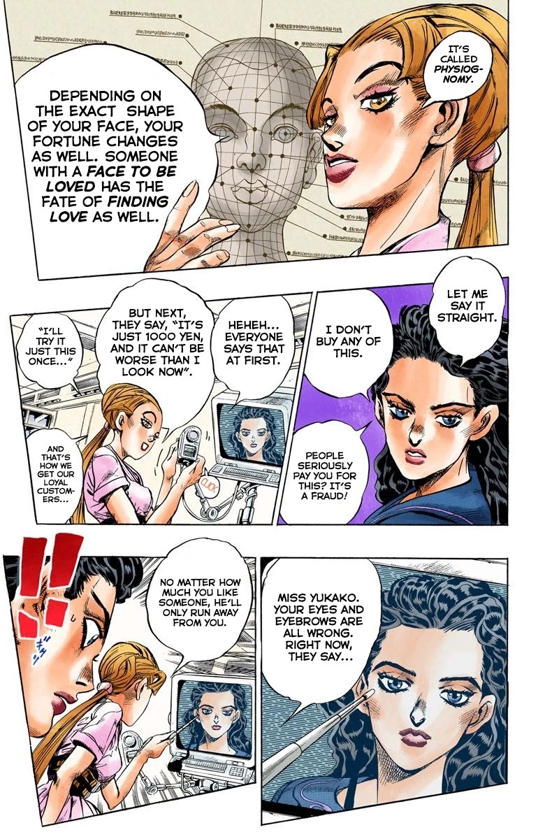 JoJo's Bizarre Adventure Part 4 - Diamond is Unbreakable (Official Colored) Chapter 83 page 14 - Chapter 83: Yamagishi Yukako Wants to be Like Cinderella - Part 1