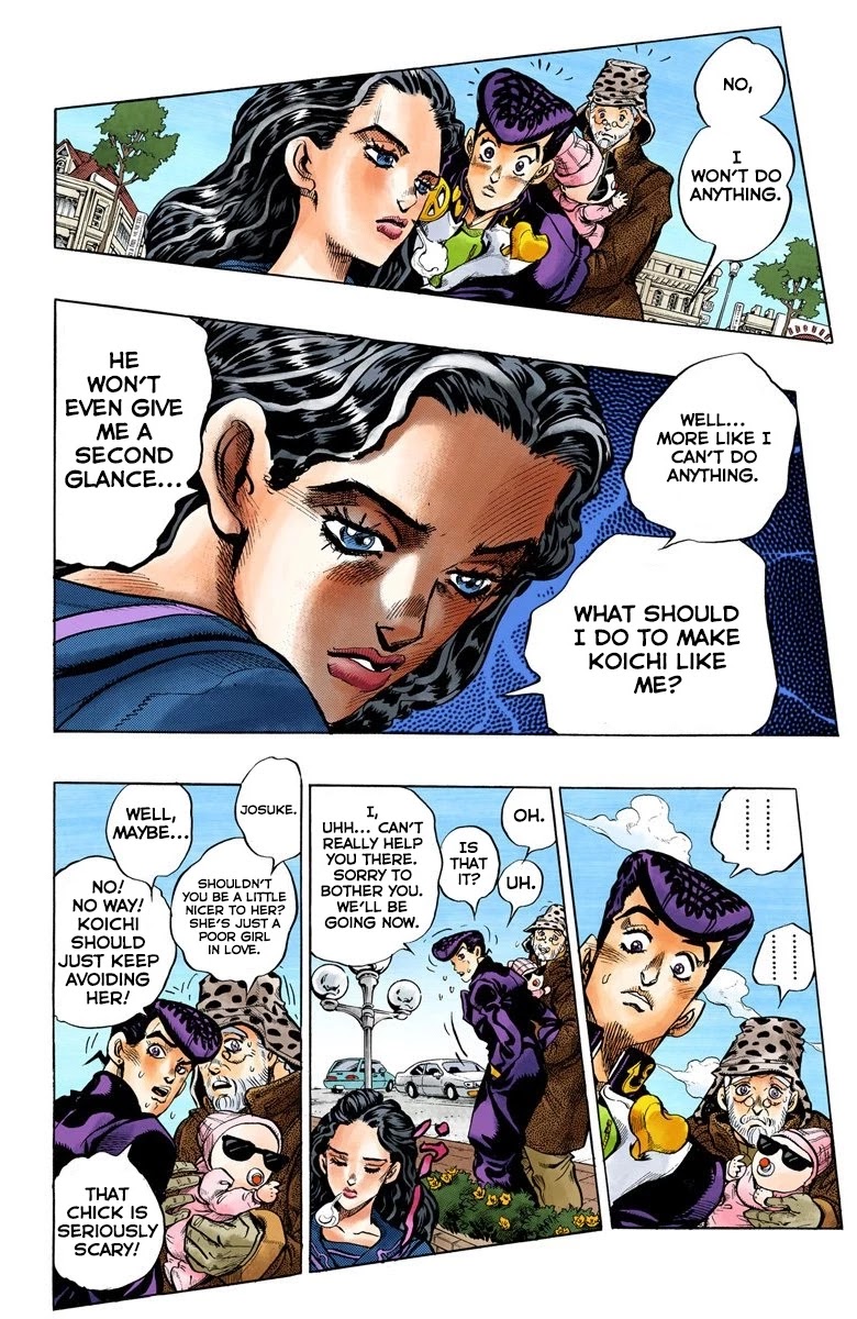 JoJo's Bizarre Adventure Part 4 - Diamond is Unbreakable (Official Colored) Chapter 83 page 5 - Chapter 83: Yamagishi Yukako Wants to be Like Cinderella - Part 1