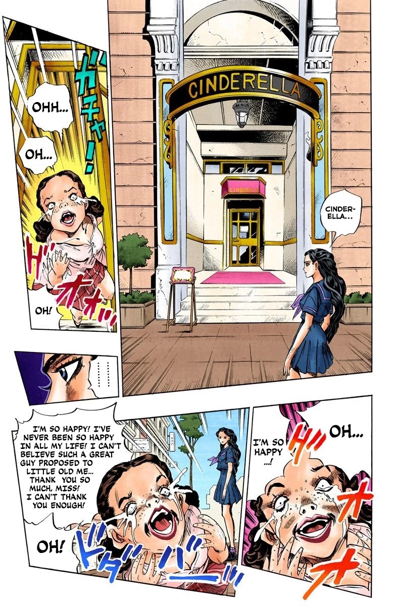JoJo's Bizarre Adventure Part 4 - Diamond is Unbreakable (Official Colored) Chapter 83 page 8 - Chapter 83: Yamagishi Yukako Wants to be Like Cinderella - Part 1