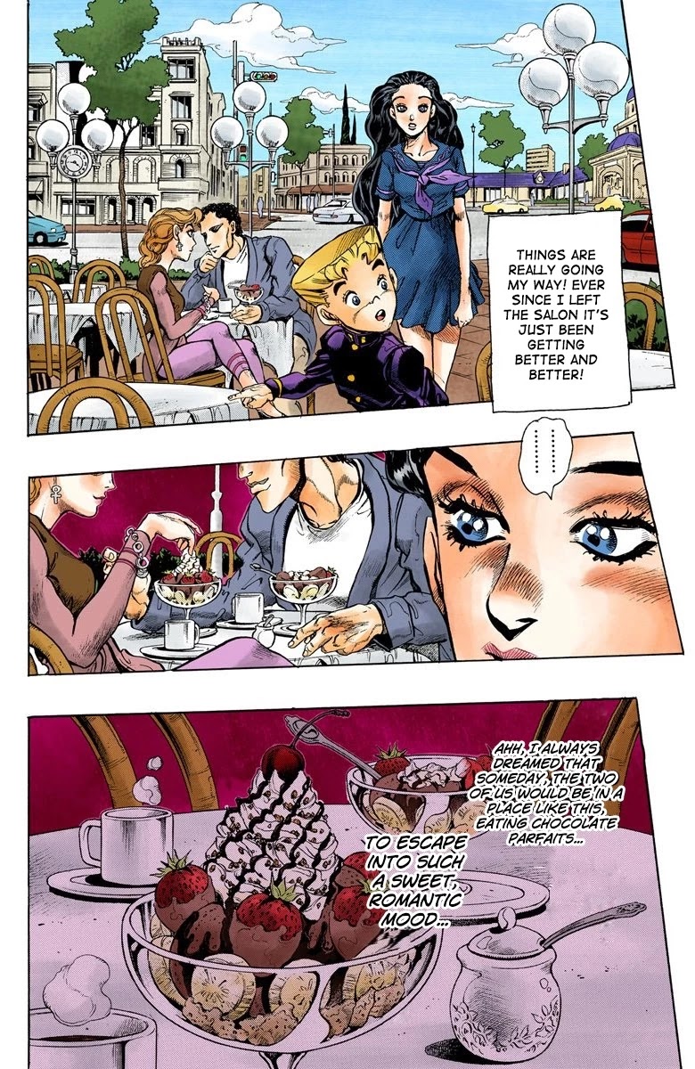 JoJo's Bizarre Adventure Part 4 - Diamond is Unbreakable (Official Colored) Chapter 84 page 10 - Chapter 84: Yamagishi Yukako Wants to be Like Cinderella - Part 2