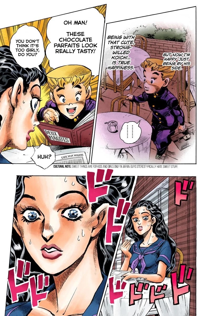 JoJo's Bizarre Adventure Part 4 - Diamond is Unbreakable (Official Colored) Chapter 84 page 11 - Chapter 84: Yamagishi Yukako Wants to be Like Cinderella - Part 2