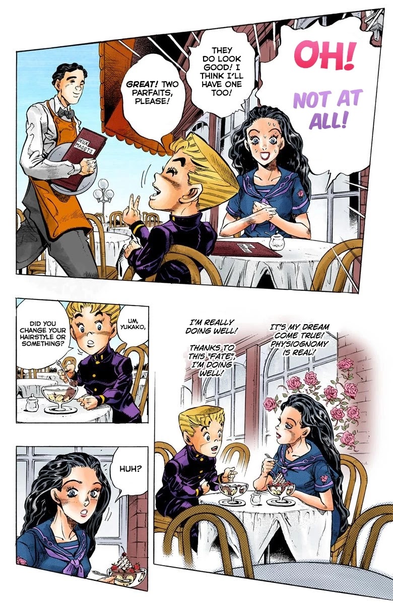 JoJo's Bizarre Adventure Part 4 - Diamond is Unbreakable (Official Colored) Chapter 84 page 12 - Chapter 84: Yamagishi Yukako Wants to be Like Cinderella - Part 2