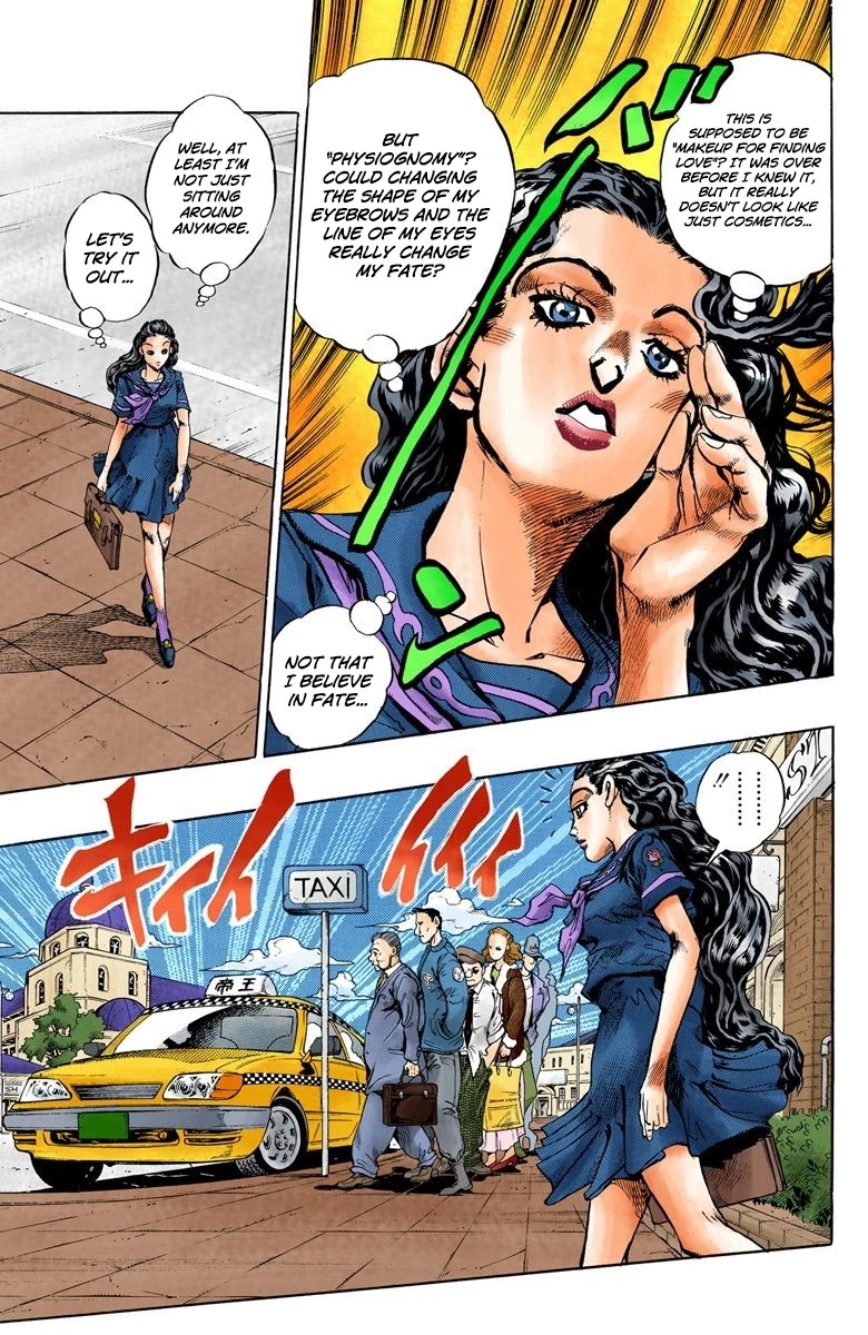JoJo's Bizarre Adventure Part 4 - Diamond is Unbreakable (Official Colored) Chapter 84 page 3 - Chapter 84: Yamagishi Yukako Wants to be Like Cinderella - Part 2