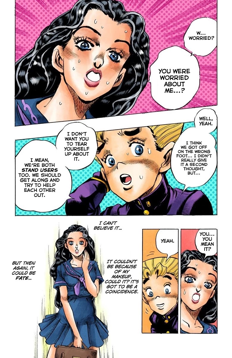JoJo's Bizarre Adventure Part 4 - Diamond is Unbreakable (Official Colored) Chapter 84 page 8 - Chapter 84: Yamagishi Yukako Wants to be Like Cinderella - Part 2