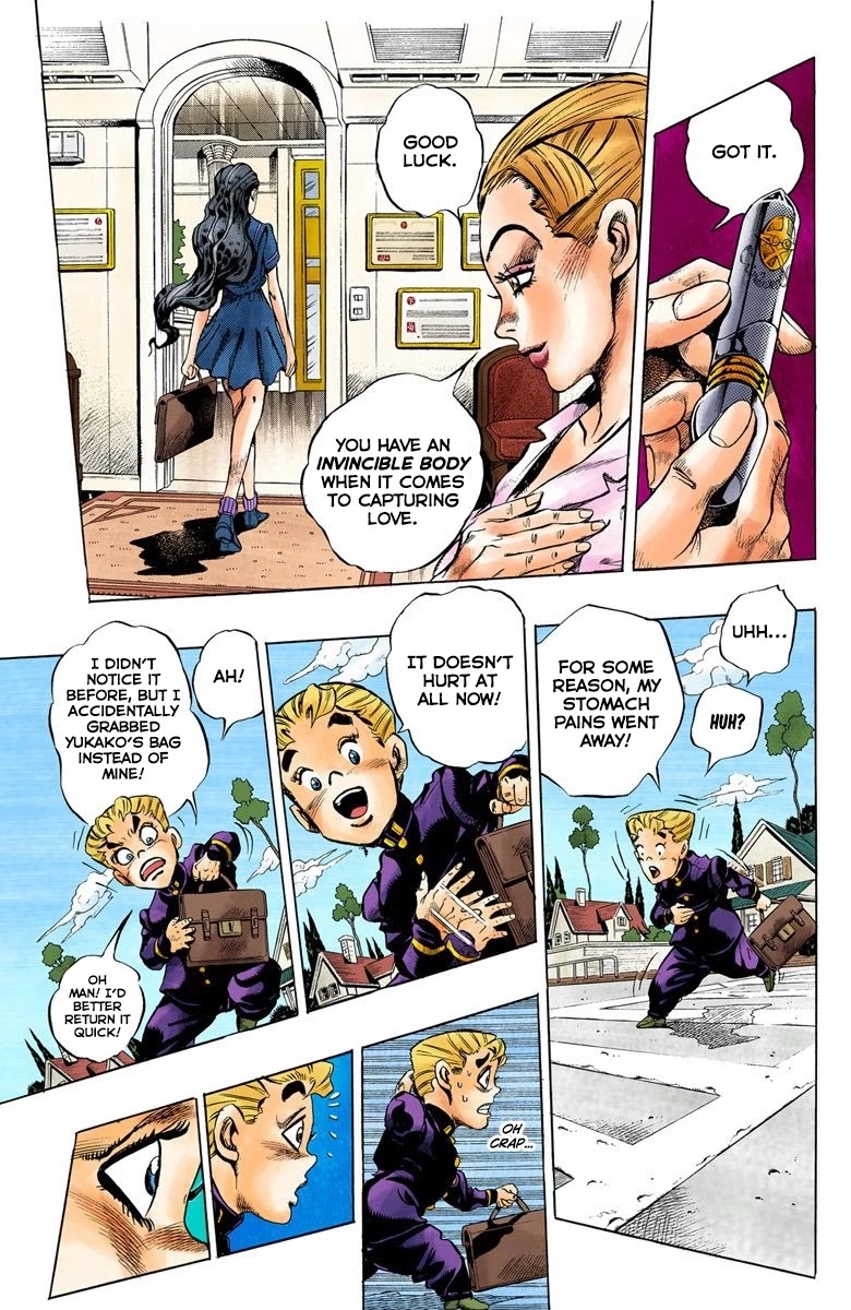 JoJo's Bizarre Adventure Part 4 - Diamond is Unbreakable (Official Colored) Chapter 85 page 16 - Chapter 85: Yamagishi Yukako Wants to be Like Cinderella - Part 3