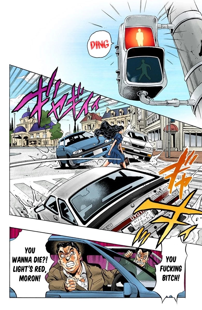 JoJo's Bizarre Adventure Part 4 - Diamond is Unbreakable (Official Colored) Chapter 85 page 3 - Chapter 85: Yamagishi Yukako Wants to be Like Cinderella - Part 3