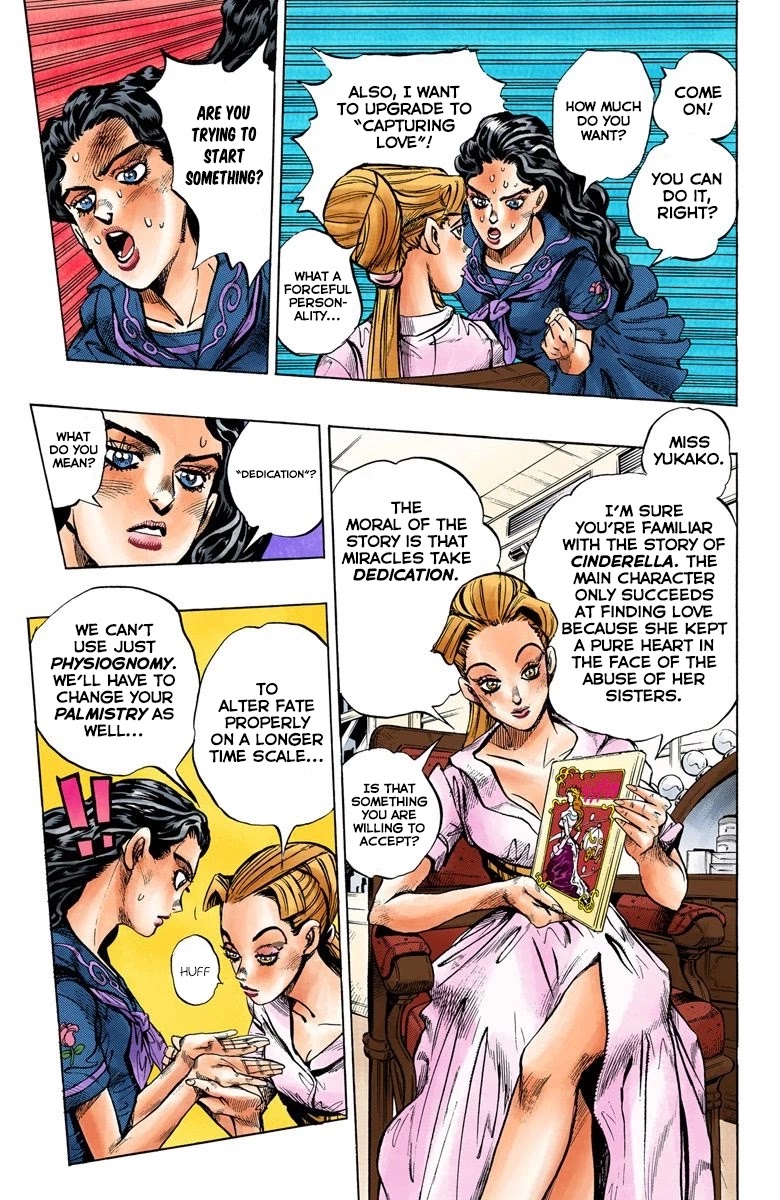 JoJo's Bizarre Adventure Part 4 - Diamond is Unbreakable (Official Colored) Chapter 85 page 6 - Chapter 85: Yamagishi Yukako Wants to be Like Cinderella - Part 3