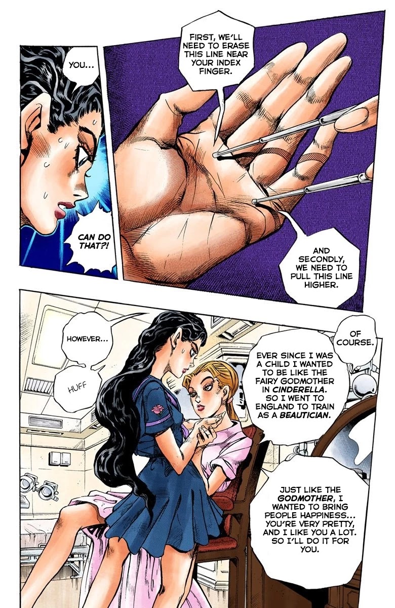 JoJo's Bizarre Adventure Part 4 - Diamond is Unbreakable (Official Colored) Chapter 85 page 7 - Chapter 85: Yamagishi Yukako Wants to be Like Cinderella - Part 3