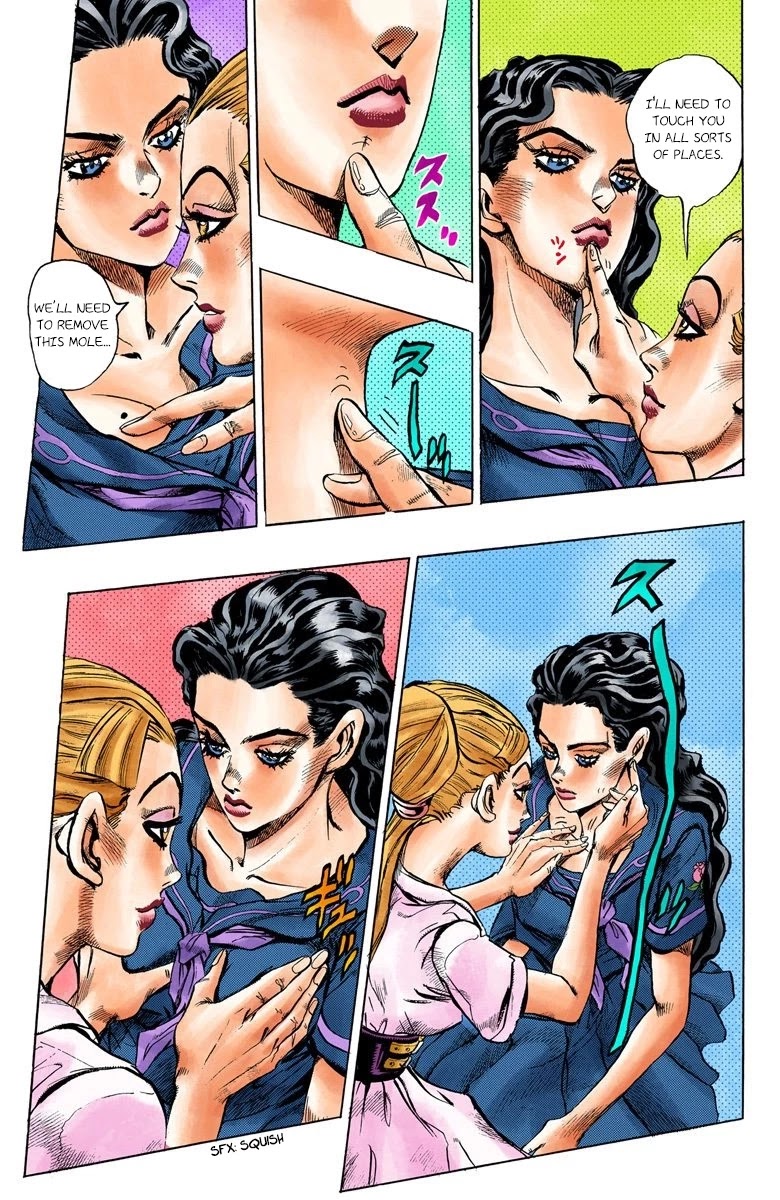 JoJo's Bizarre Adventure Part 4 - Diamond is Unbreakable (Official Colored) Chapter 85 page 8 - Chapter 85: Yamagishi Yukako Wants to be Like Cinderella - Part 3