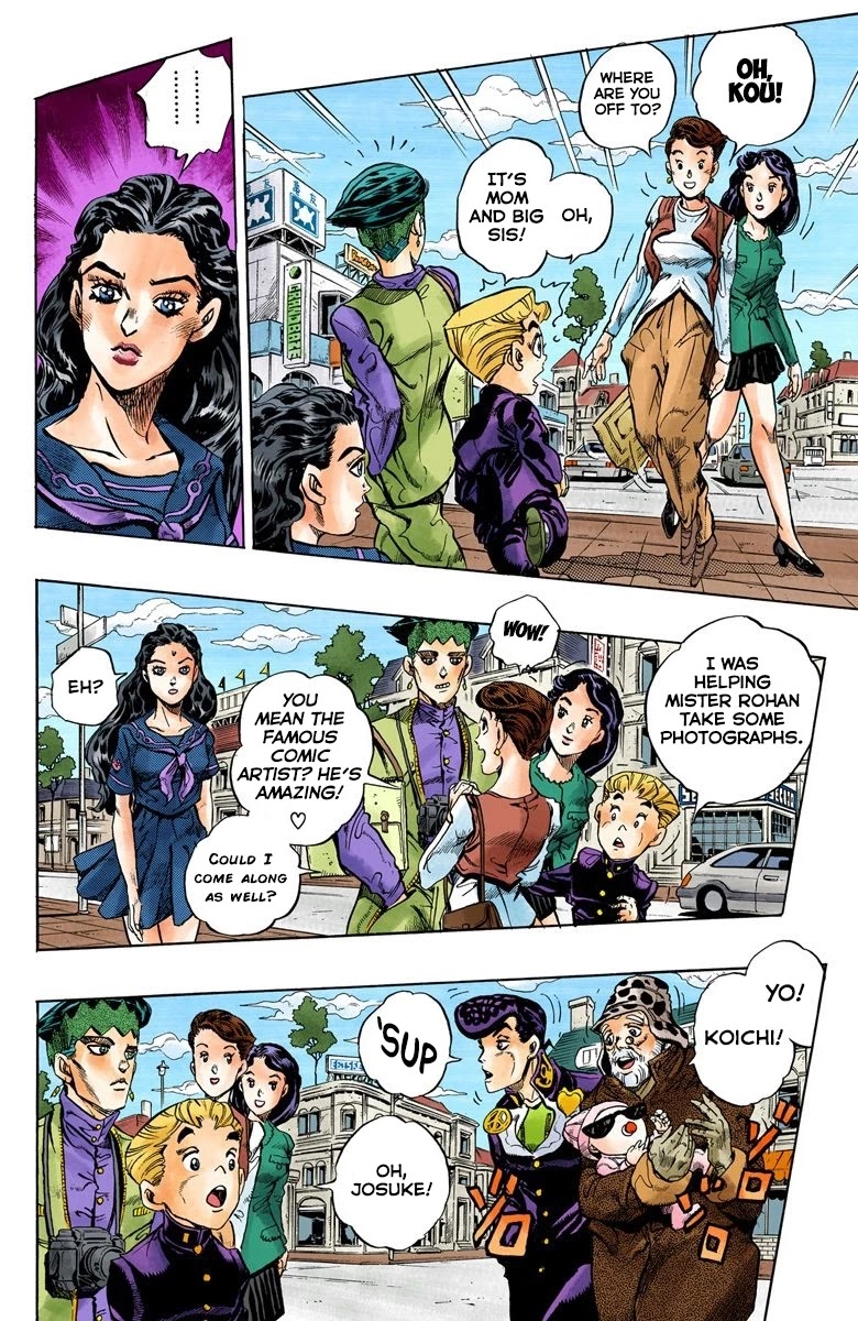 JoJo's Bizarre Adventure Part 4 - Diamond is Unbreakable (Official Colored) Chapter 86 page 11 - Chapter 86: Yamagishi Yukako Wants to be Like Cinderella - Part 4