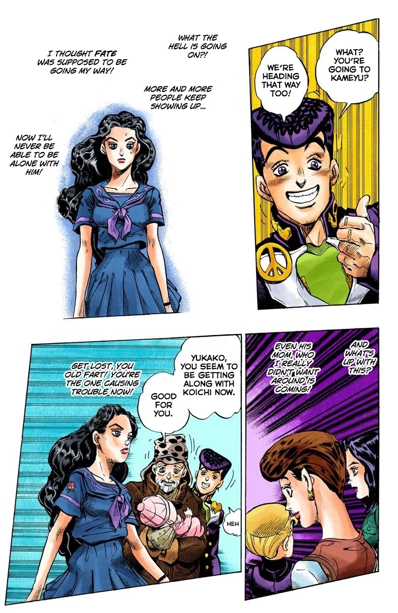 JoJo's Bizarre Adventure Part 4 - Diamond is Unbreakable (Official Colored) Chapter 86 page 12 - Chapter 86: Yamagishi Yukako Wants to be Like Cinderella - Part 4