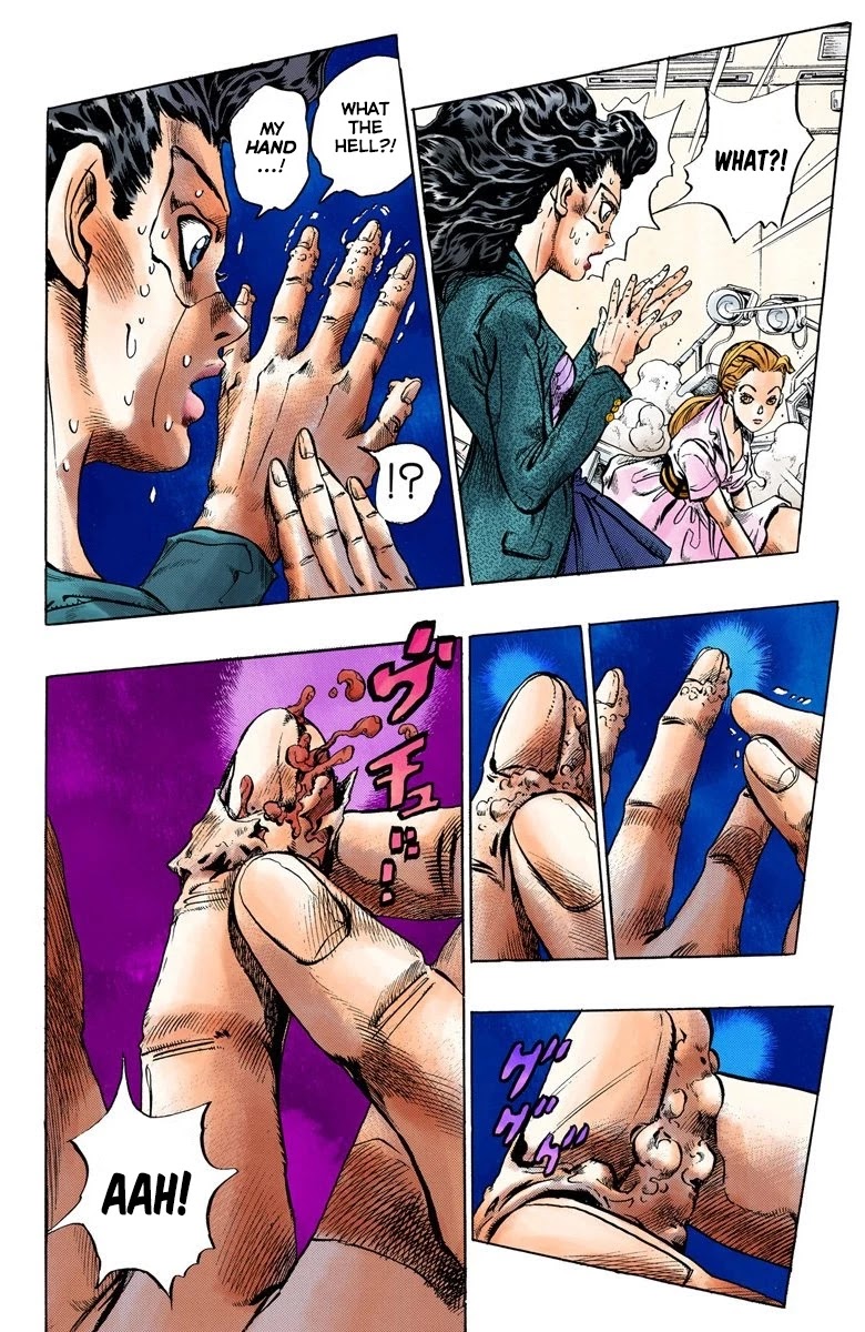 JoJo's Bizarre Adventure Part 4 - Diamond is Unbreakable (Official Colored) Chapter 87 page 15 - Chapter 87: Yamagishi Yukako Wants to be Like Cinderella - Part 5