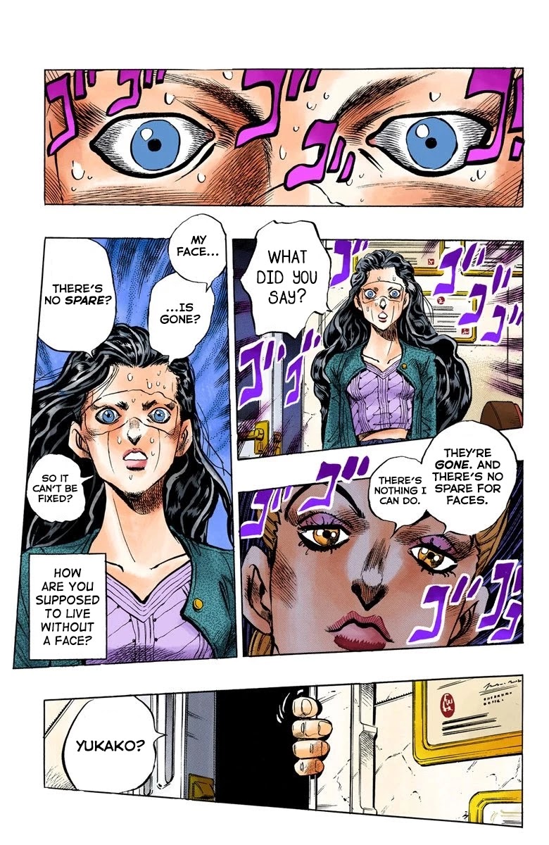 JoJo's Bizarre Adventure Part 4 - Diamond is Unbreakable (Official Colored) Chapter 87 page 18 - Chapter 87: Yamagishi Yukako Wants to be Like Cinderella - Part 5