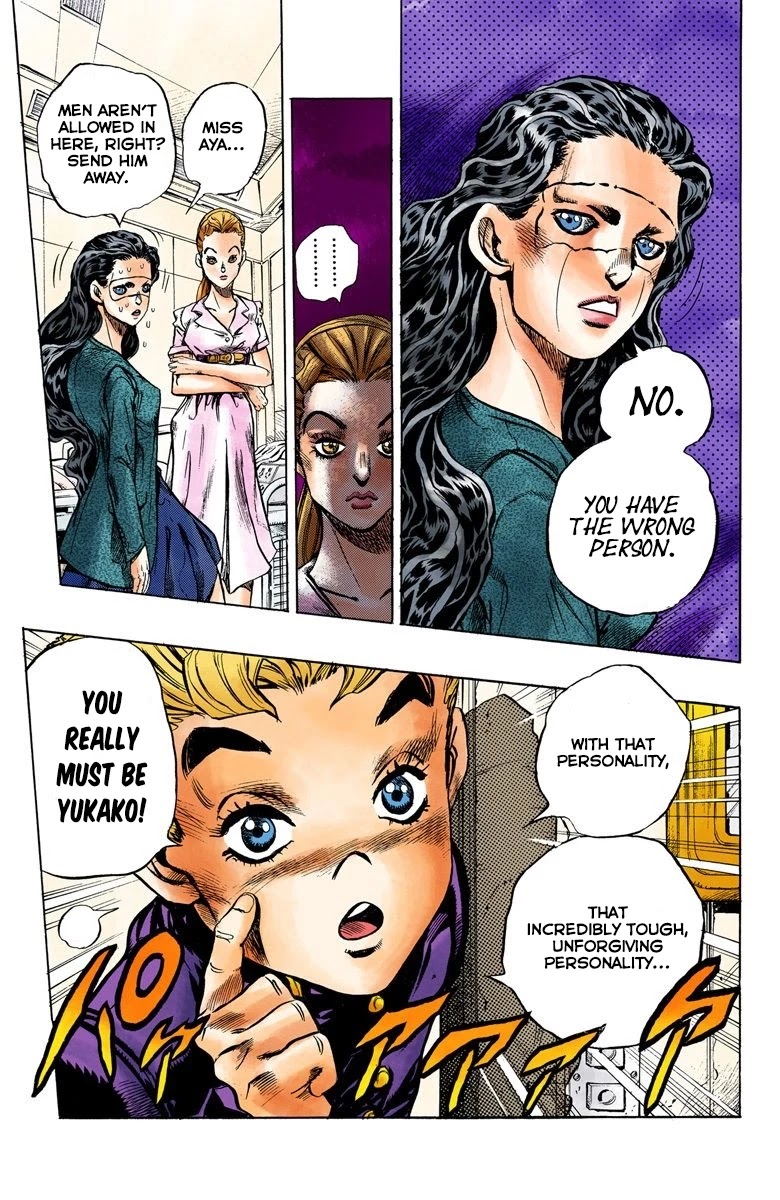 JoJo's Bizarre Adventure Part 4 - Diamond is Unbreakable (Official Colored) Chapter 87 page 20 - Chapter 87: Yamagishi Yukako Wants to be Like Cinderella - Part 5
