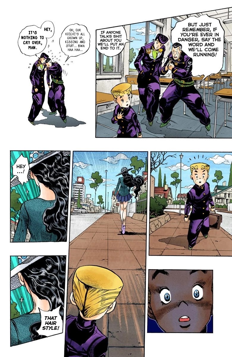 JoJo's Bizarre Adventure Part 4 - Diamond is Unbreakable (Official Colored) Chapter 87 page 7 - Chapter 87: Yamagishi Yukako Wants to be Like Cinderella - Part 5