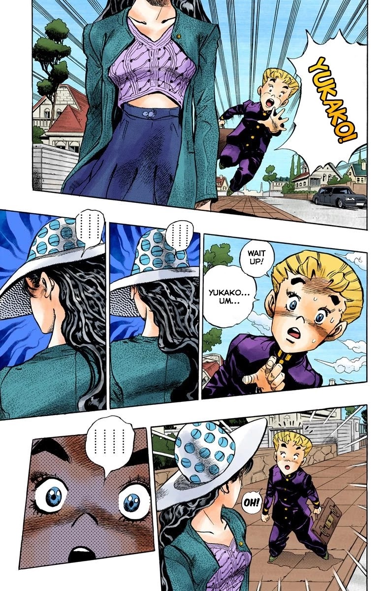 JoJo's Bizarre Adventure Part 4 - Diamond is Unbreakable (Official Colored) Chapter 87 page 8 - Chapter 87: Yamagishi Yukako Wants to be Like Cinderella - Part 5