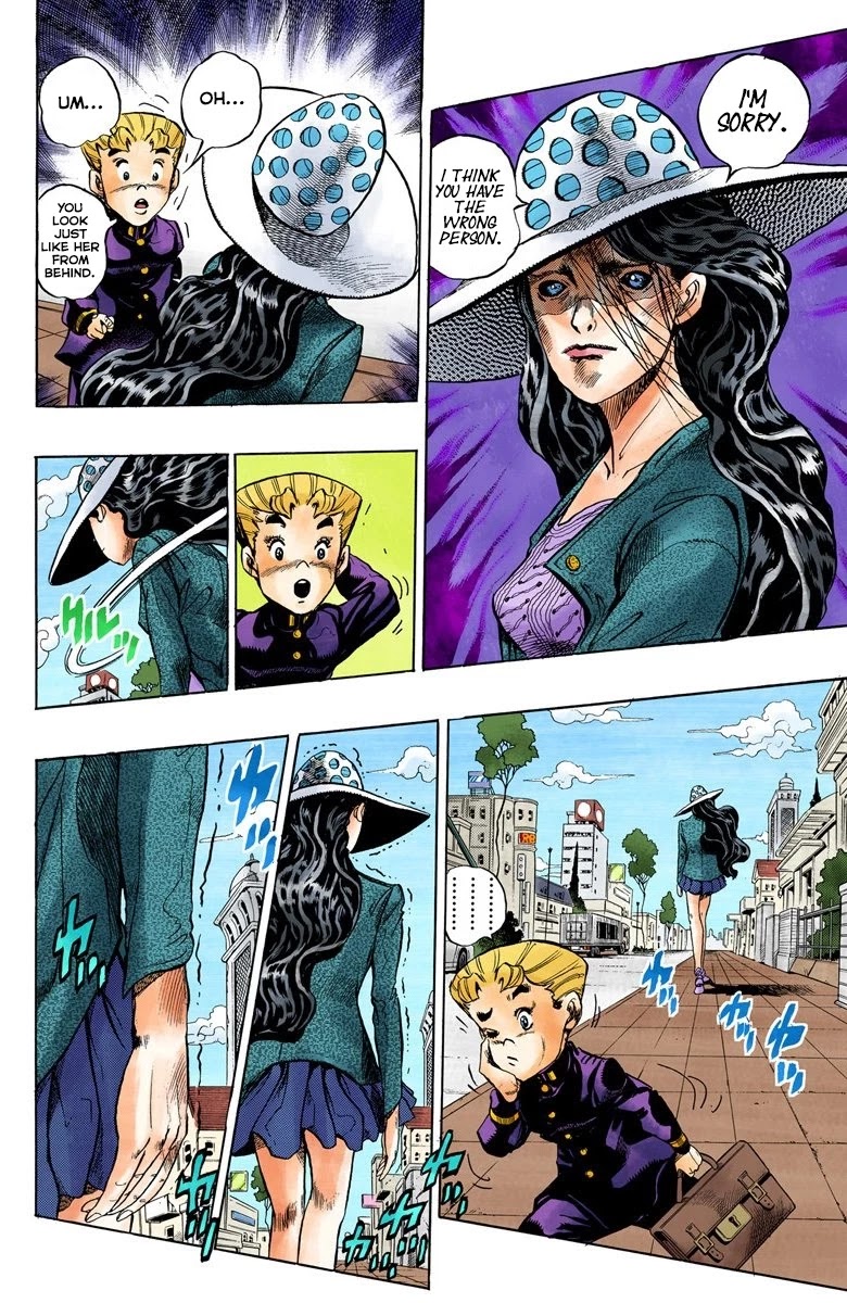 JoJo's Bizarre Adventure Part 4 - Diamond is Unbreakable (Official Colored) Chapter 87 page 9 - Chapter 87: Yamagishi Yukako Wants to be Like Cinderella - Part 5