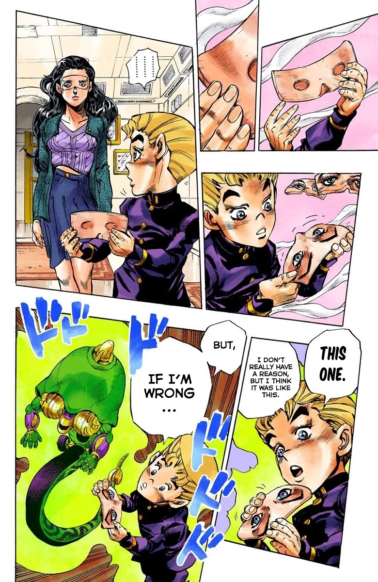 JoJo's Bizarre Adventure Part 4 - Diamond is Unbreakable (Official Colored) Chapter 88 page 15 - Chapter 88: Yamagishi Yukako Wants to be Like Cinderella - Part 6