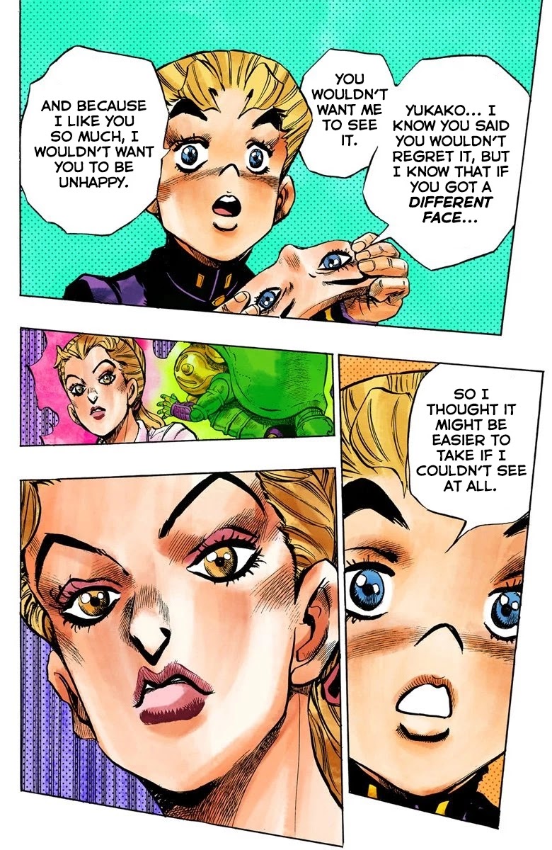 JoJo's Bizarre Adventure Part 4 - Diamond is Unbreakable (Official Colored) Chapter 88 page 17 - Chapter 88: Yamagishi Yukako Wants to be Like Cinderella - Part 6