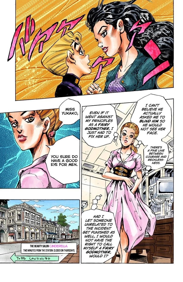 JoJo's Bizarre Adventure Part 4 - Diamond is Unbreakable (Official Colored) Chapter 88 page 20 - Chapter 88: Yamagishi Yukako Wants to be Like Cinderella - Part 6