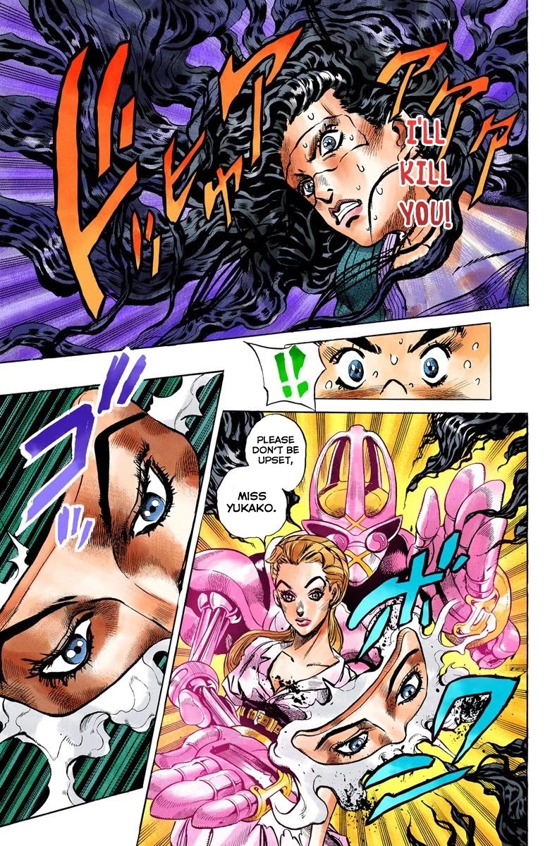 JoJo's Bizarre Adventure Part 4 - Diamond is Unbreakable (Official Colored) Chapter 88 page 4 - Chapter 88: Yamagishi Yukako Wants to be Like Cinderella - Part 6