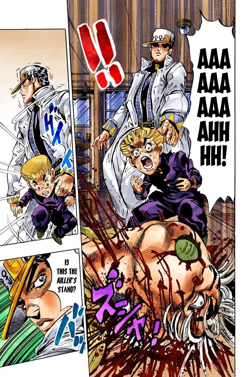 JoJo's Bizarre Adventure Part 4 - Diamond is Unbreakable (Official Colored) Chapter 89 page 15 - Chapter 89: Sheer Heart Attack - Part 1