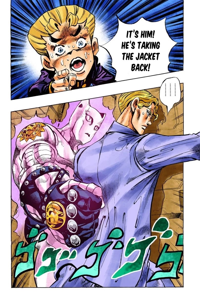JoJo's Bizarre Adventure Part 4 - Diamond is Unbreakable (Official Colored) Chapter 89 page 18 - Chapter 89: Sheer Heart Attack - Part 1