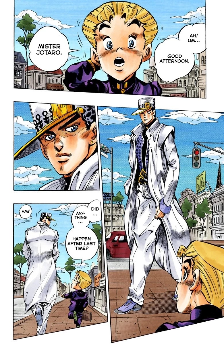 JoJo's Bizarre Adventure Part 4 - Diamond is Unbreakable (Official Colored) Chapter 89 page 3 - Chapter 89: Sheer Heart Attack - Part 1