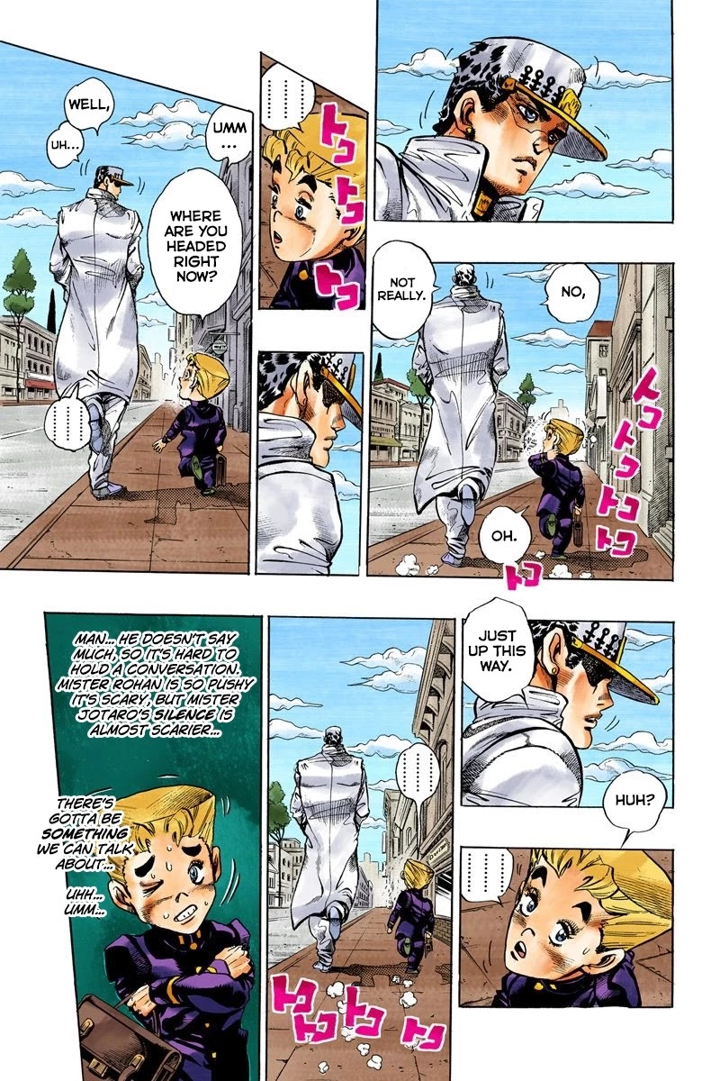 JoJo's Bizarre Adventure Part 4 - Diamond is Unbreakable (Official Colored) Chapter 89 page 4 - Chapter 89: Sheer Heart Attack - Part 1