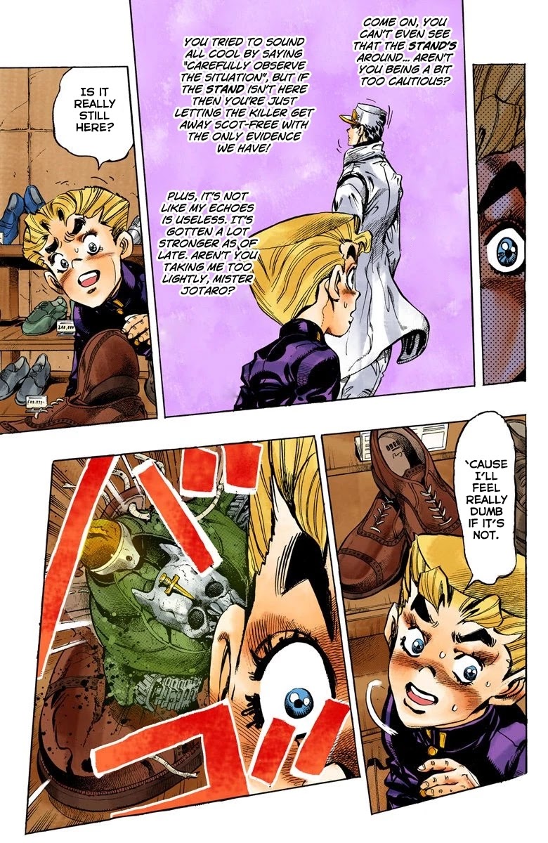 JoJo's Bizarre Adventure Part 4 - Diamond is Unbreakable (Official Colored) Chapter 90 page 10 - Chapter 90: Sheer Heart Attack - Part 2