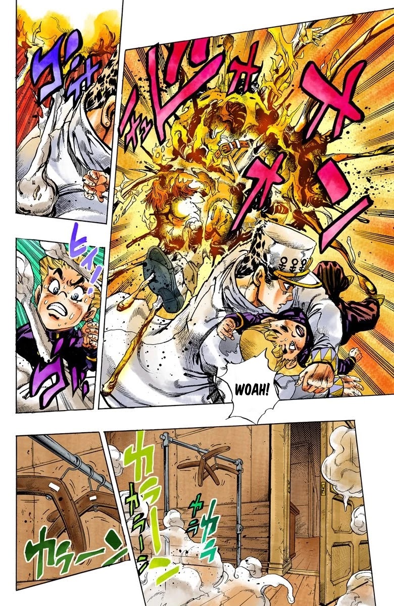 JoJo's Bizarre Adventure Part 4 - Diamond is Unbreakable (Official Colored) Chapter 90 page 5 - Chapter 90: Sheer Heart Attack - Part 2