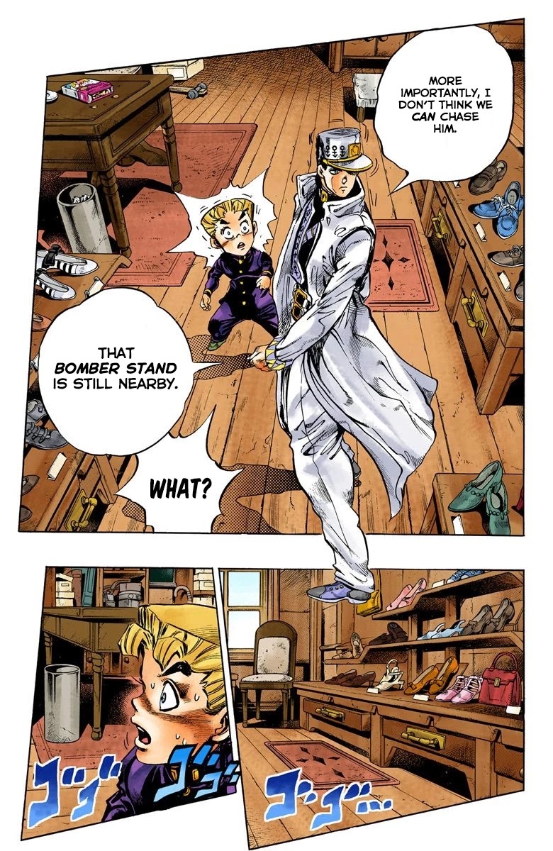 JoJo's Bizarre Adventure Part 4 - Diamond is Unbreakable (Official Colored) Chapter 90 page 8 - Chapter 90: Sheer Heart Attack - Part 2