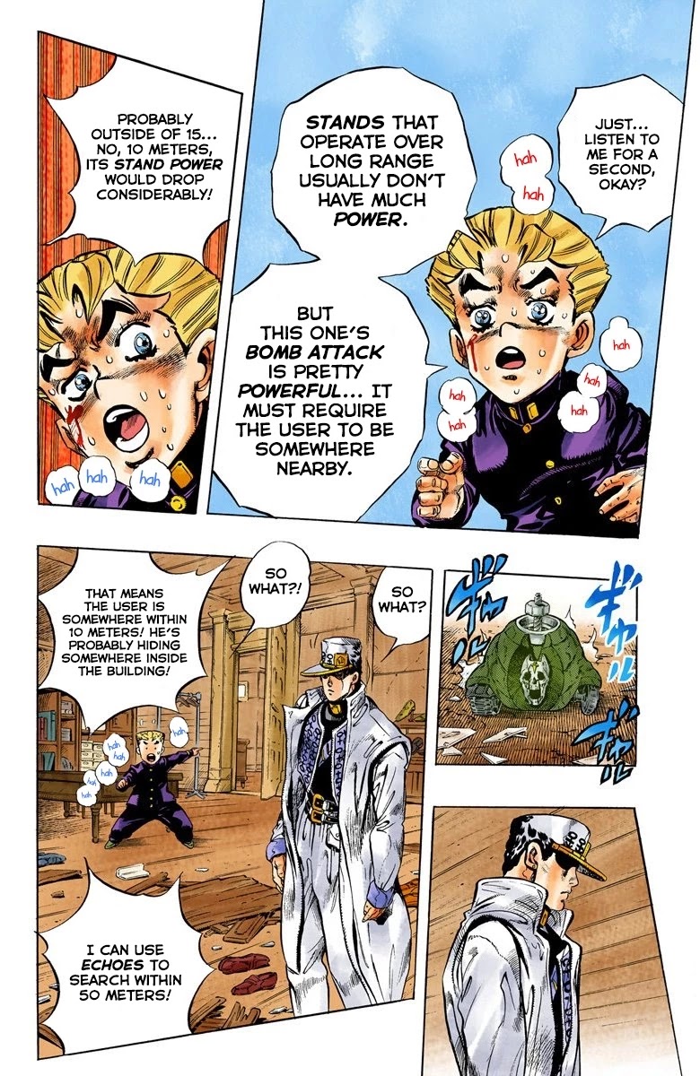 JoJo's Bizarre Adventure Part 4 - Diamond is Unbreakable (Official Colored) Chapter 91 page 13 - Chapter 91: Sheer Heart Attack - Part 3