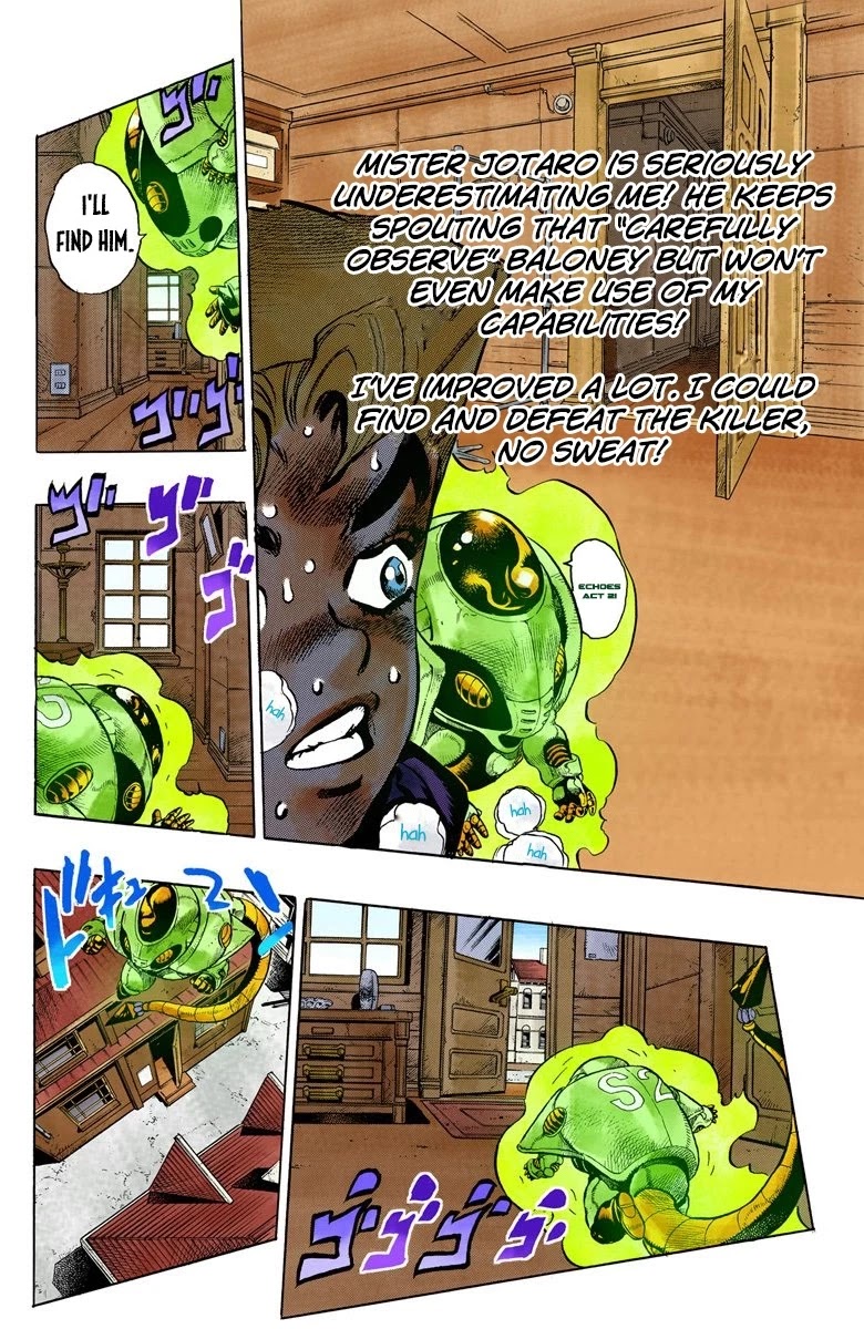 JoJo's Bizarre Adventure Part 4 - Diamond is Unbreakable (Official Colored) Chapter 91 page 15 - Chapter 91: Sheer Heart Attack - Part 3