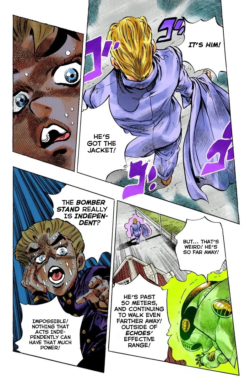 JoJo's Bizarre Adventure Part 4 - Diamond is Unbreakable (Official Colored) Chapter 91 page 17 - Chapter 91: Sheer Heart Attack - Part 3