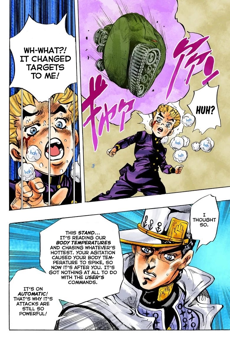 JoJo's Bizarre Adventure Part 4 - Diamond is Unbreakable (Official Colored) Chapter 91 page 19 - Chapter 91: Sheer Heart Attack - Part 3