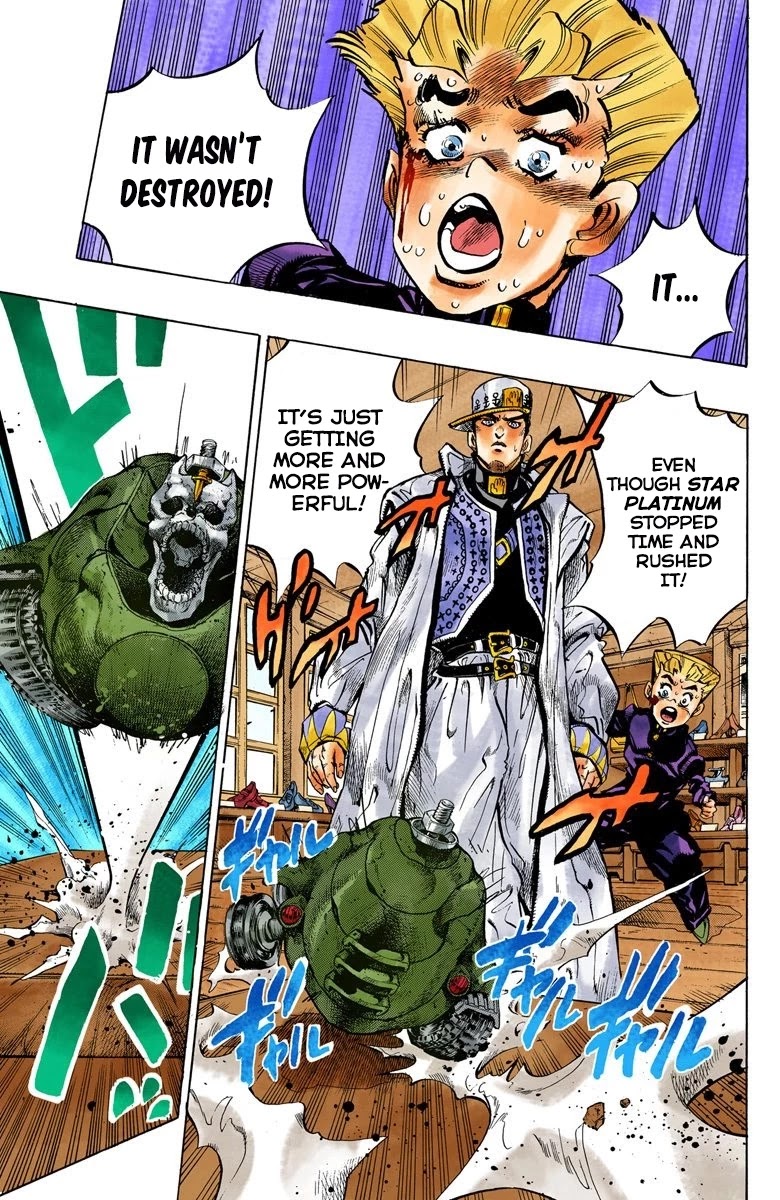 JoJo's Bizarre Adventure Part 4 - Diamond is Unbreakable (Official Colored) Chapter 91 page 4 - Chapter 91: Sheer Heart Attack - Part 3