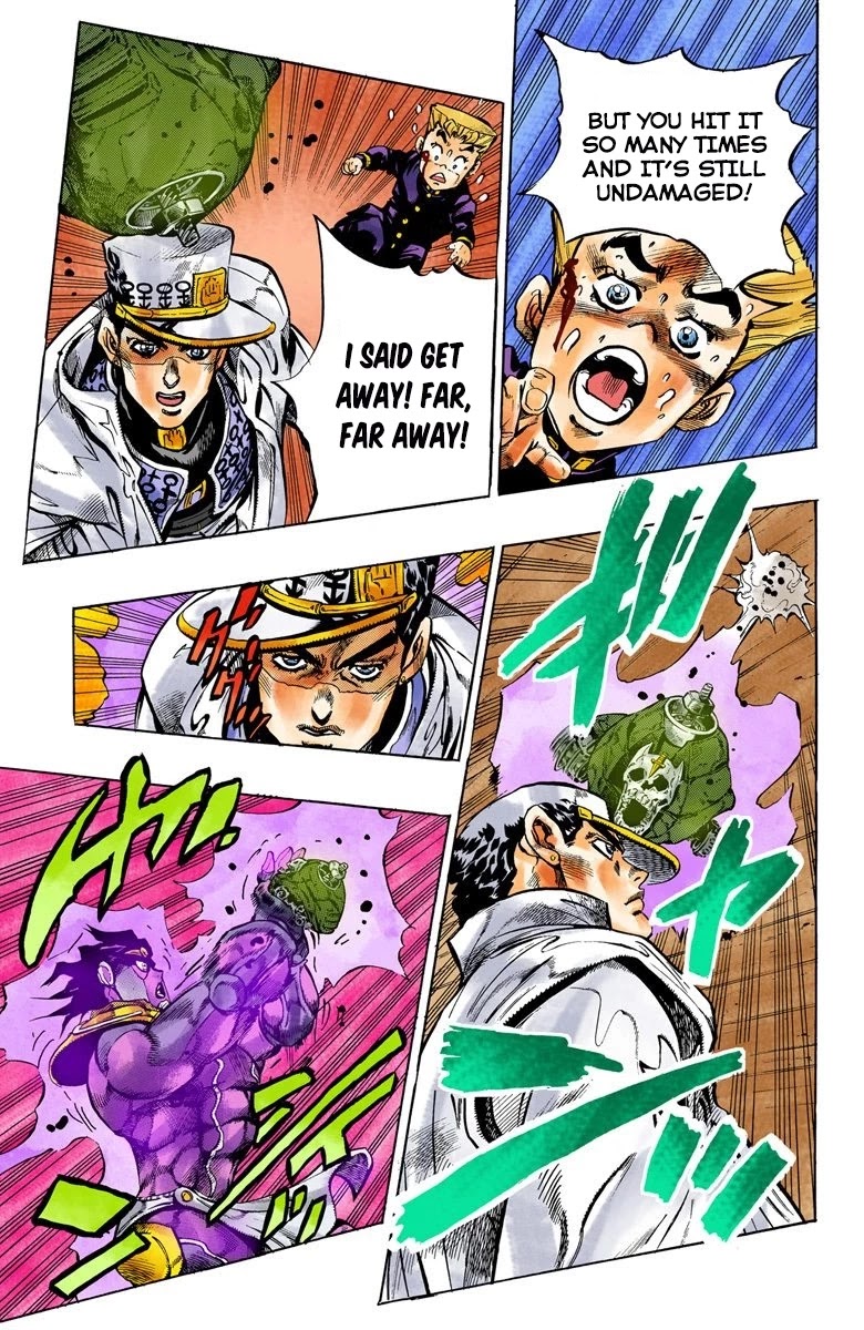 JoJo's Bizarre Adventure Part 4 - Diamond is Unbreakable (Official Colored) Chapter 91 page 8 - Chapter 91: Sheer Heart Attack - Part 3