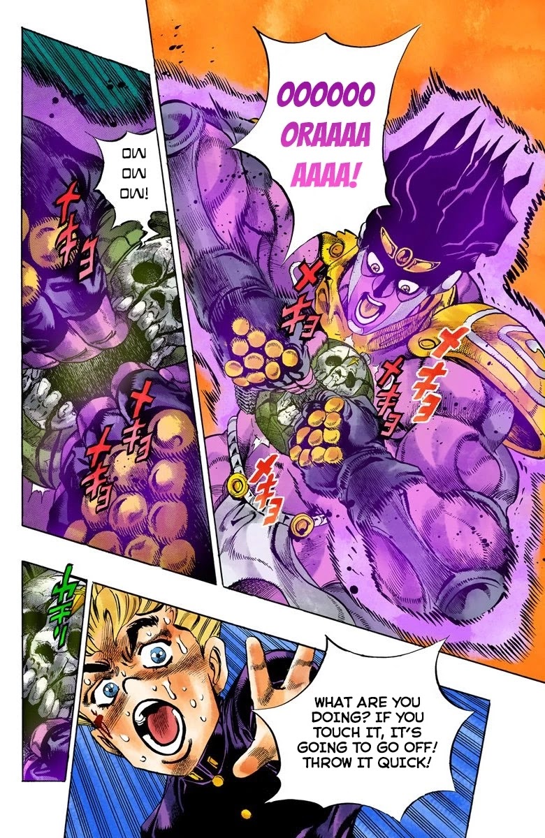 JoJo's Bizarre Adventure Part 4 - Diamond is Unbreakable (Official Colored) Chapter 91 page 9 - Chapter 91: Sheer Heart Attack - Part 3