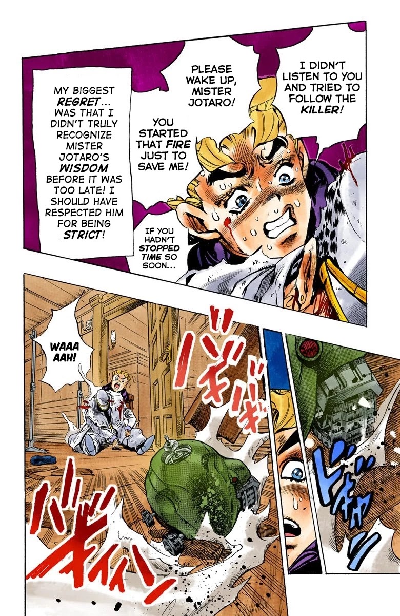 JoJo's Bizarre Adventure Part 4 - Diamond is Unbreakable (Official Colored) Chapter 92 page 12 - Chapter 92: Sheer Heart Attack - Part 4