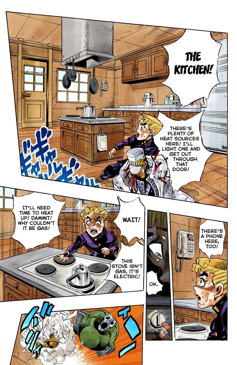 JoJo's Bizarre Adventure Part 4 - Diamond is Unbreakable (Official Colored) Chapter 92 page 15 - Chapter 92: Sheer Heart Attack - Part 4