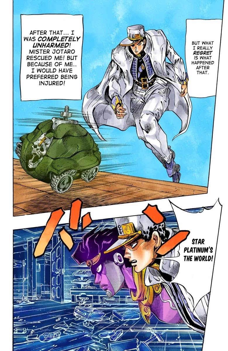 JoJo's Bizarre Adventure Part 4 - Diamond is Unbreakable (Official Colored) Chapter 92 page 2 - Chapter 92: Sheer Heart Attack - Part 4