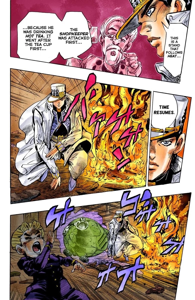 JoJo's Bizarre Adventure Part 4 - Diamond is Unbreakable (Official Colored) Chapter 92 page 4 - Chapter 92: Sheer Heart Attack - Part 4
